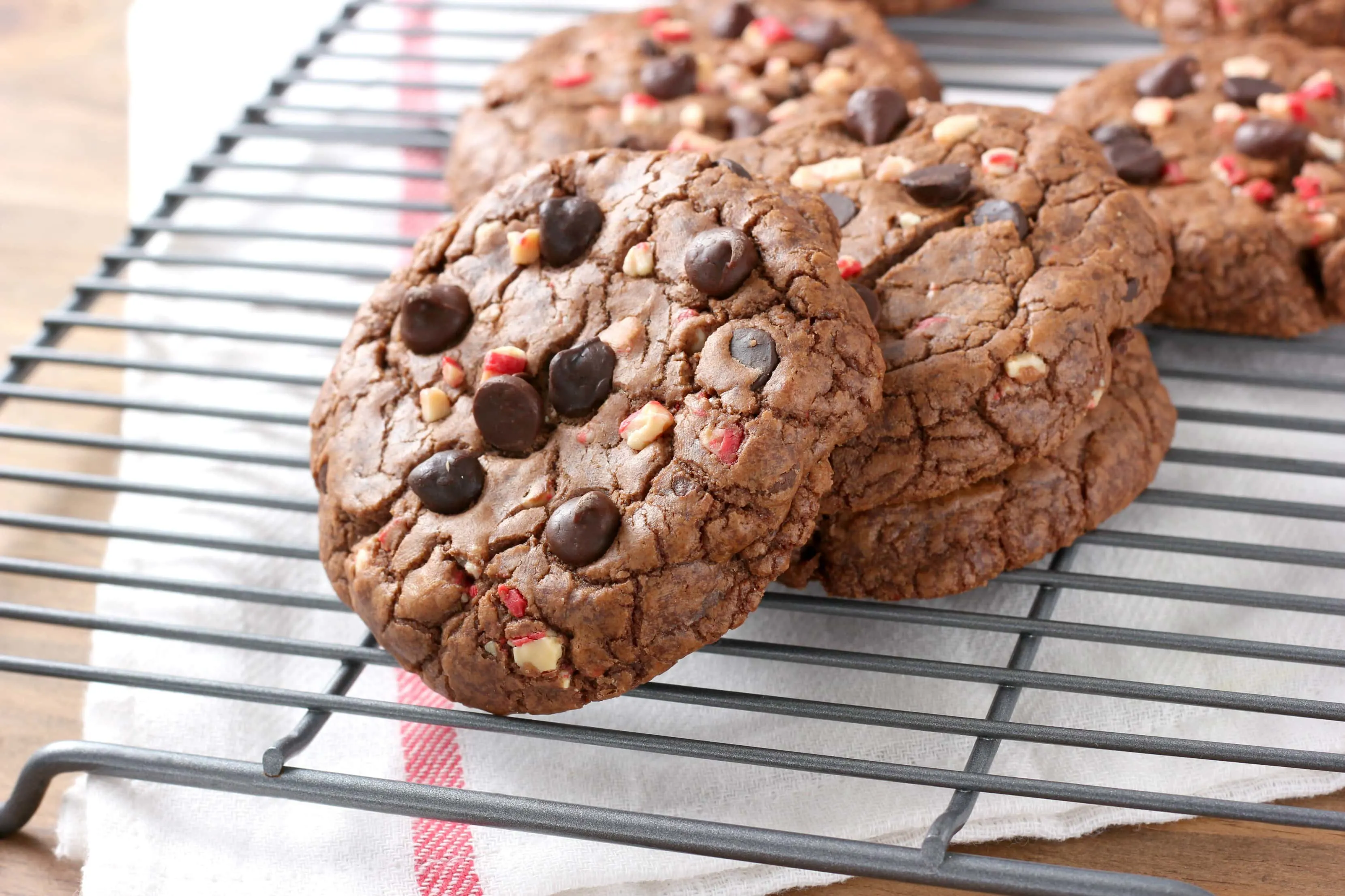 Triple Chocolate Fudge Cookies - A Kitchen Addiction