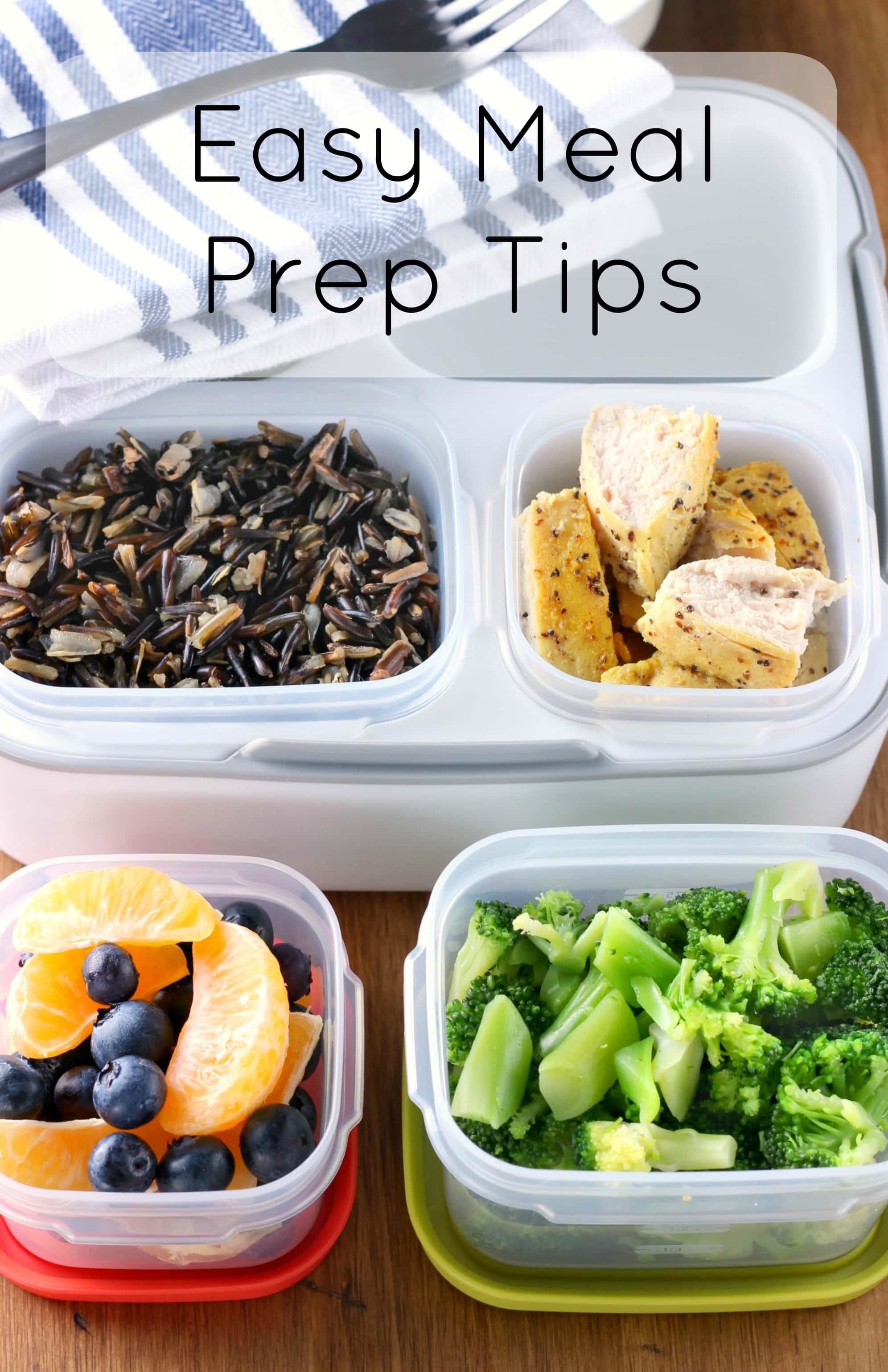 Easy Meal Prep Tips