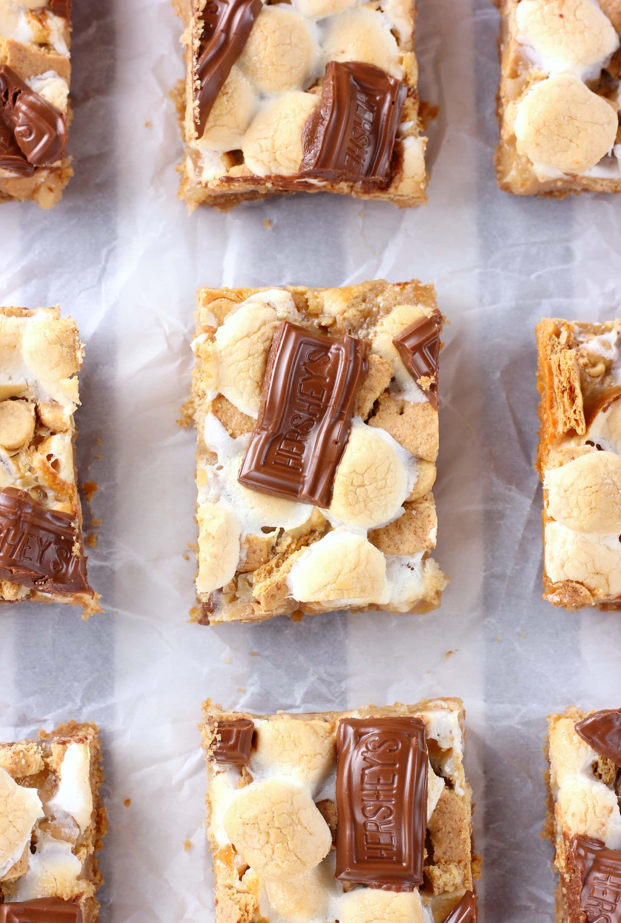 Peanut Butter S'mores Seven Layer Bars A Kitchen Addiction