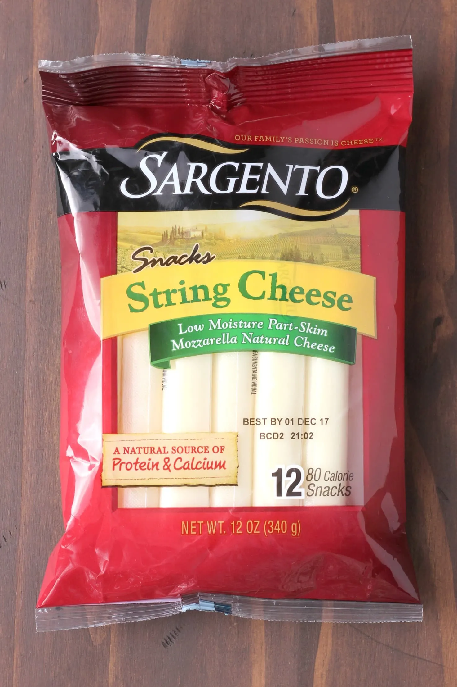 Sargento Mozzarella String Cheese