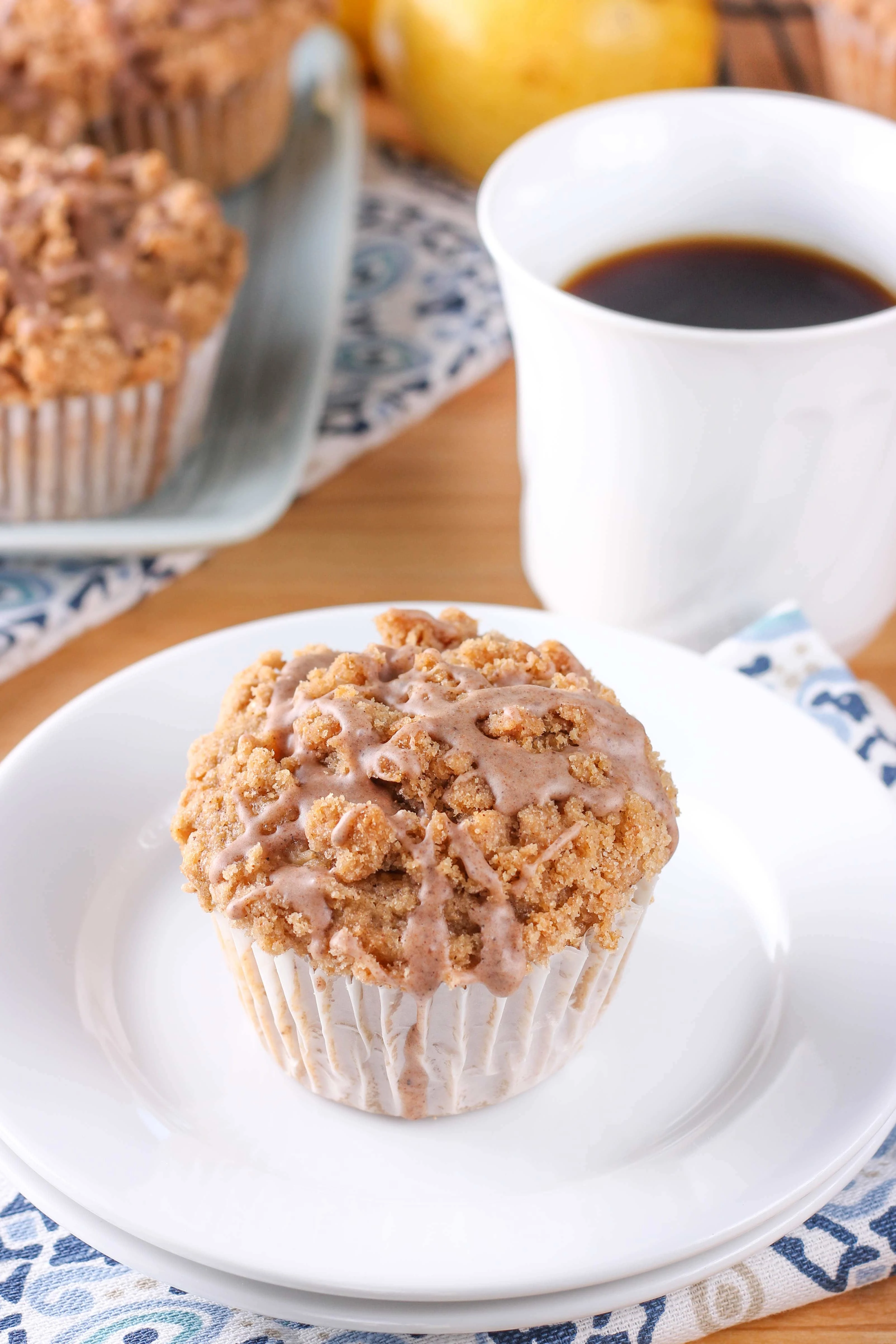 Pear Chai Muffins Recipe from A Kitchen Addiction