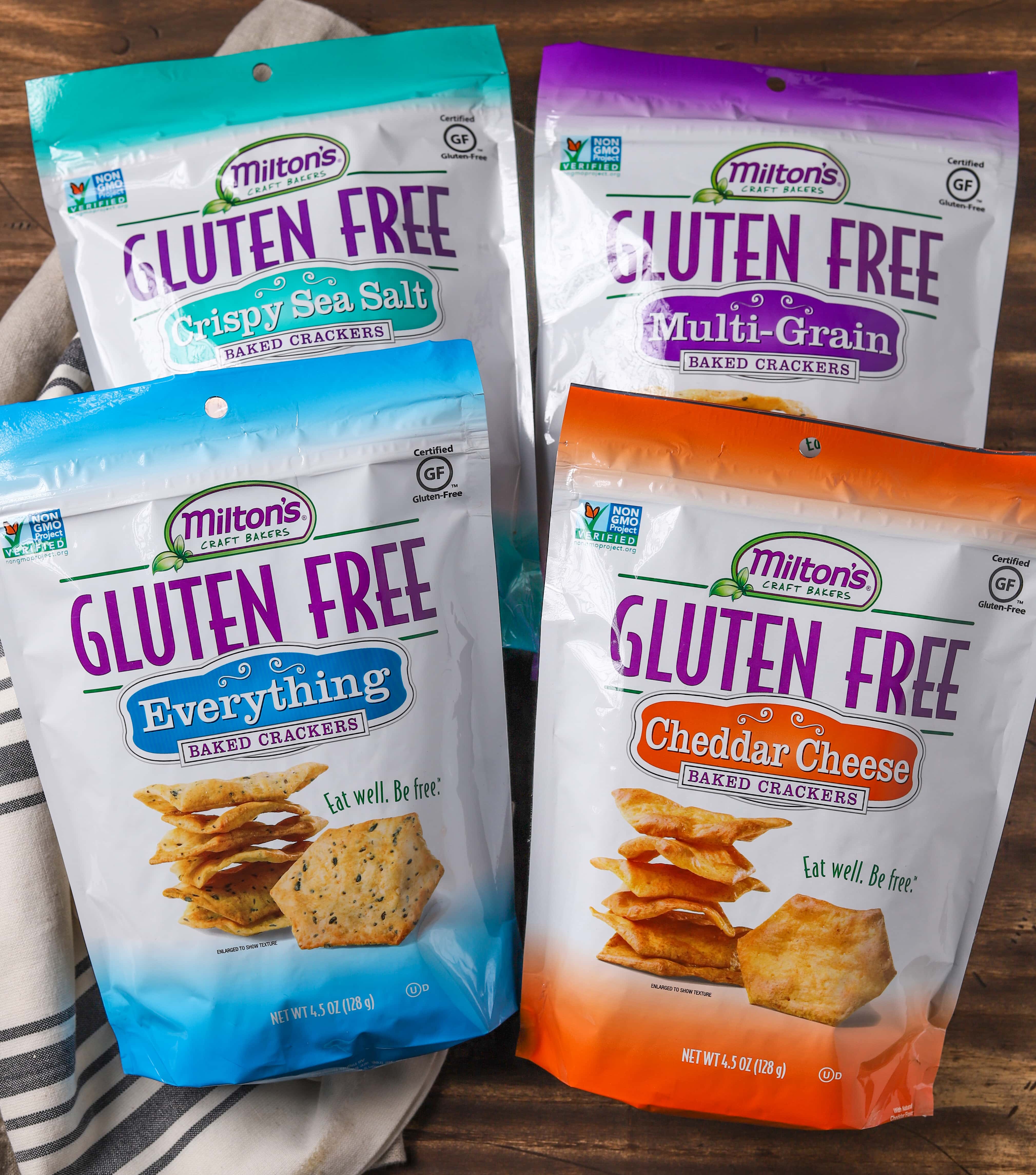 Milton's Craft Baker Gluten Free Baked Crackers