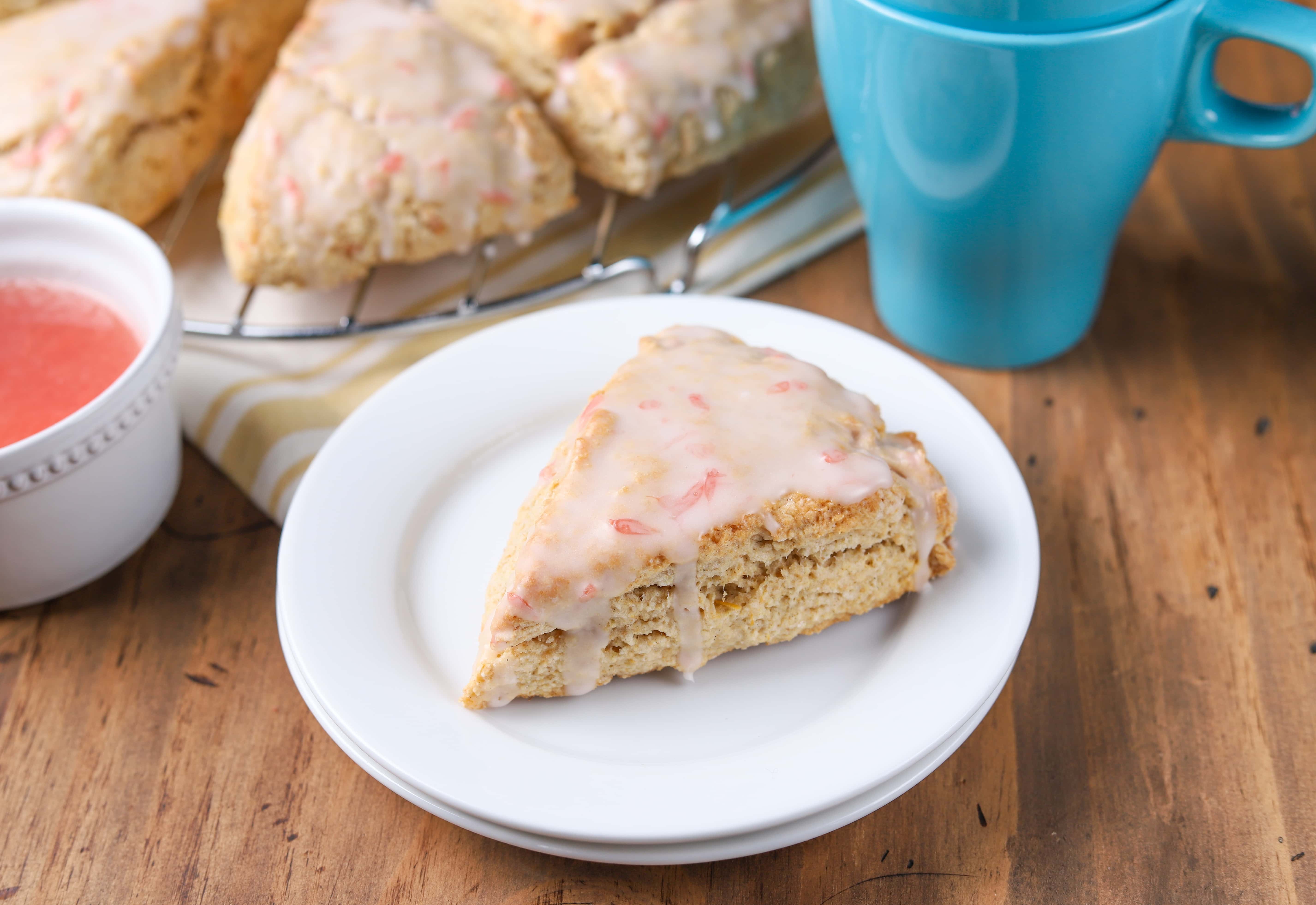 Easy Cardamom Grapefruit Scones Recipe