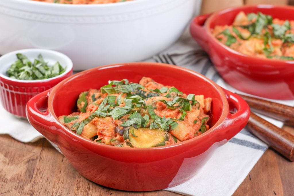 Slow Cooker Pasta Bake - A Kitchen Addiction