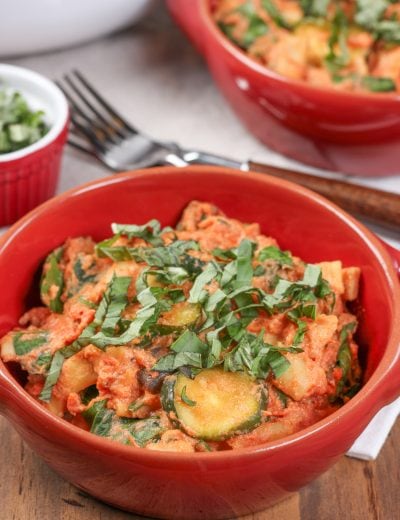 Versatile Slow Cooker Pasta Bake Recipe from A Kitchen Addiction