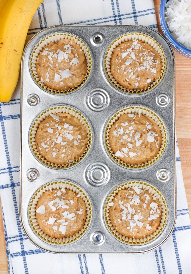 Peanut Butter Banana Protein Muffins A Kitchen Addiction