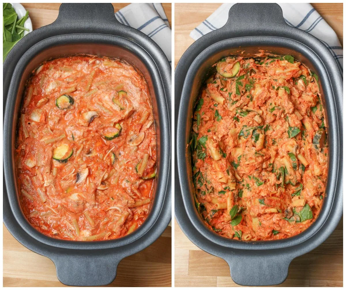 Ingredients for Slow Cooker Pasta Bake