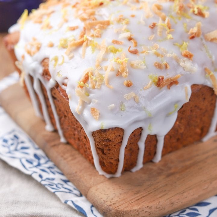 Lemon Coconut Yogurt Quick Bread Recipe