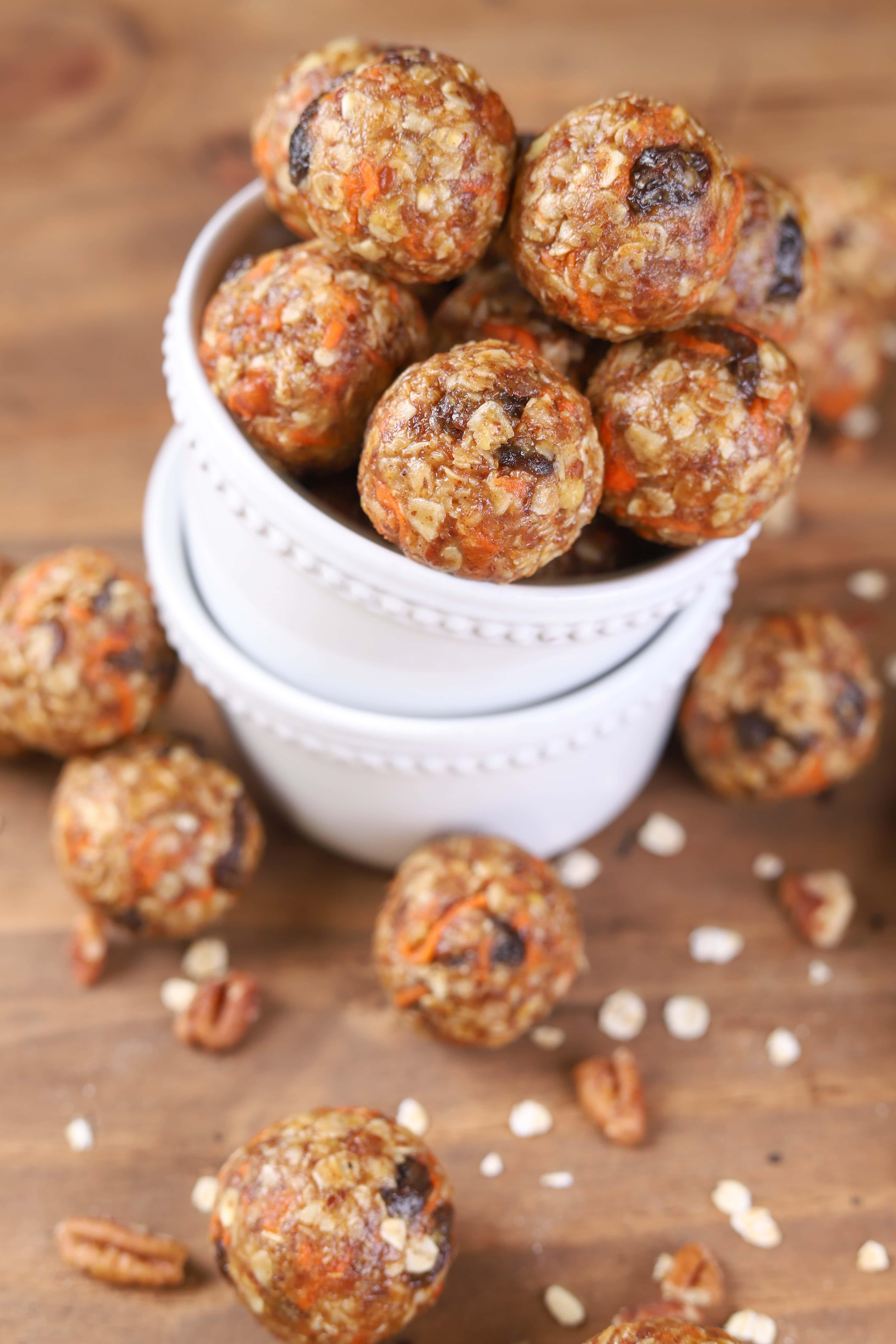 Carrot Cake Energy Bites Recipe