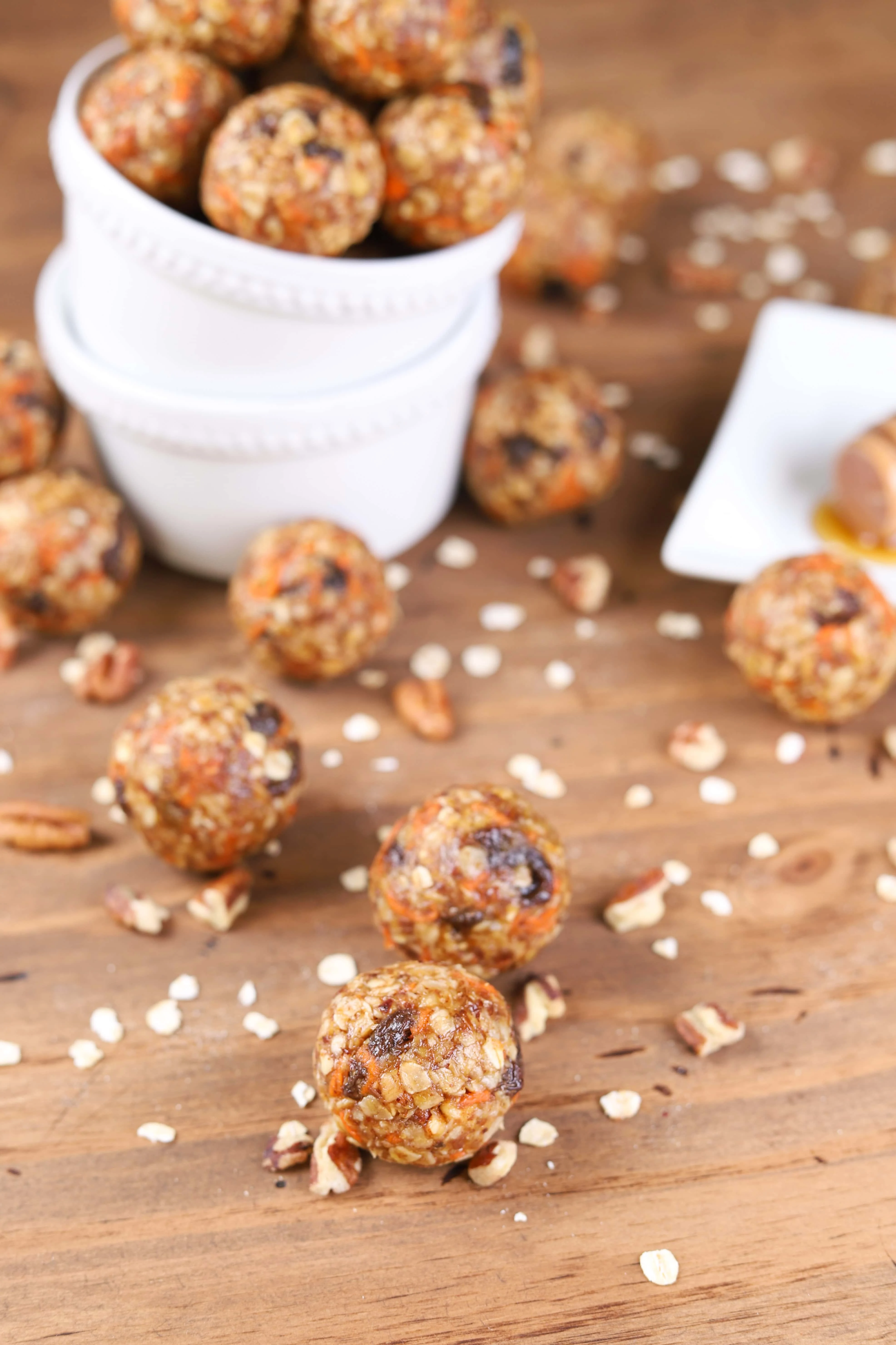 No Bake Carrot Cake Energy Bites Recipe