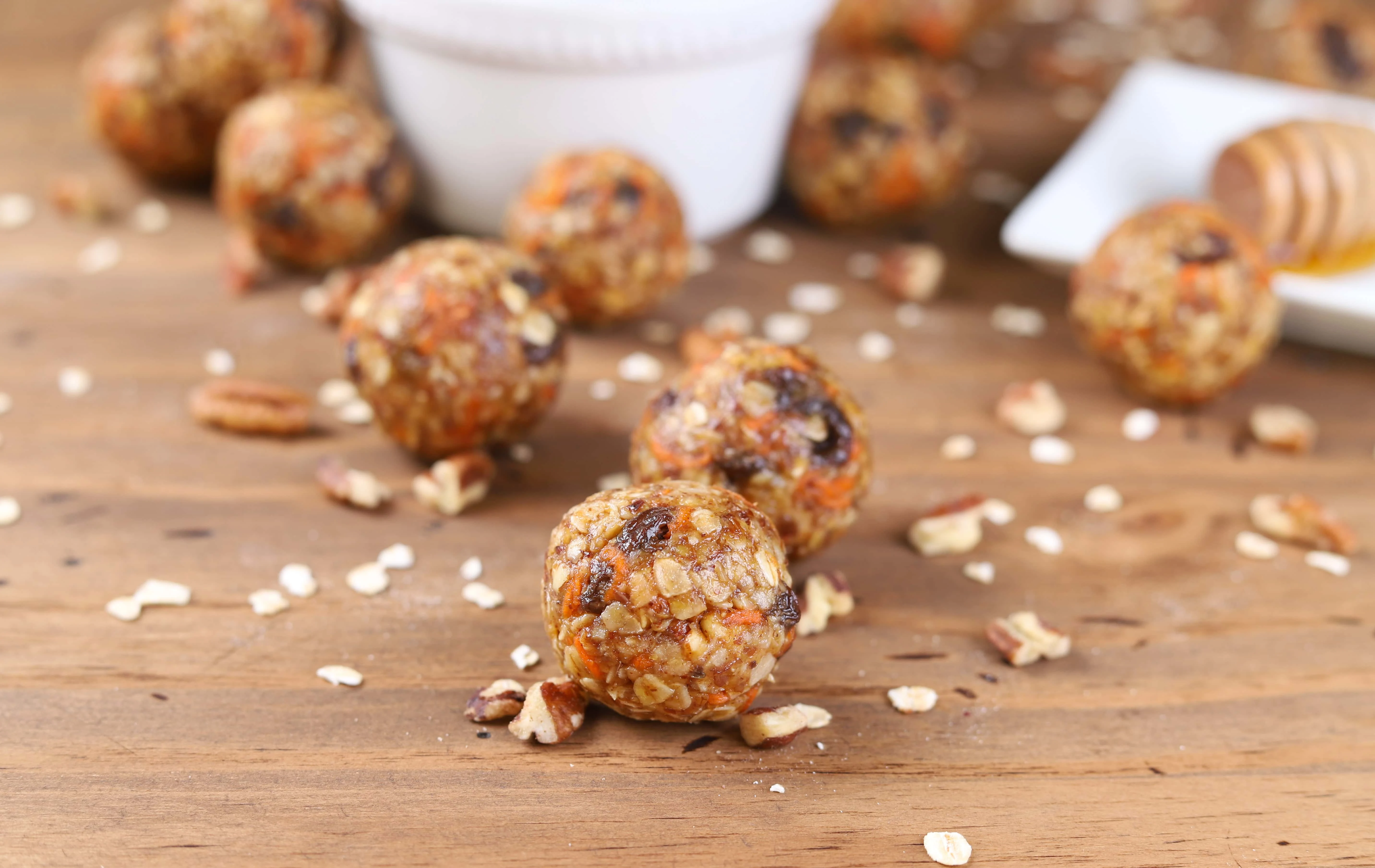 Carrot Cake Granola Bites Recipe