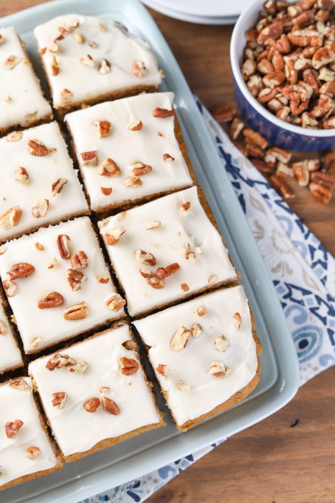 Healthier Carrot Snack Cake {Whole Wheat} A Kitchen Addiction