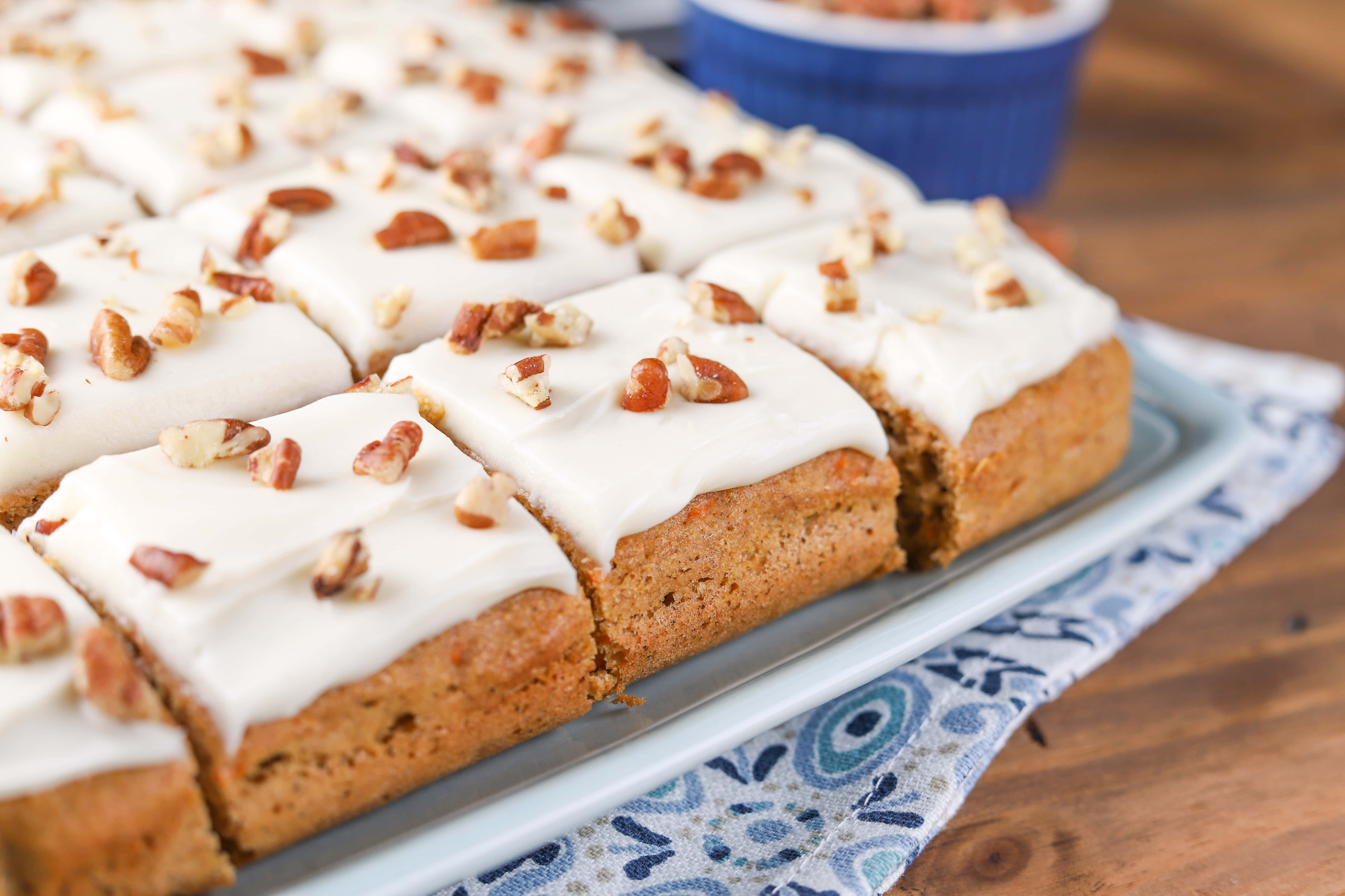 Healthier Carrot Snack Cake {Whole Wheat} - A Kitchen ...