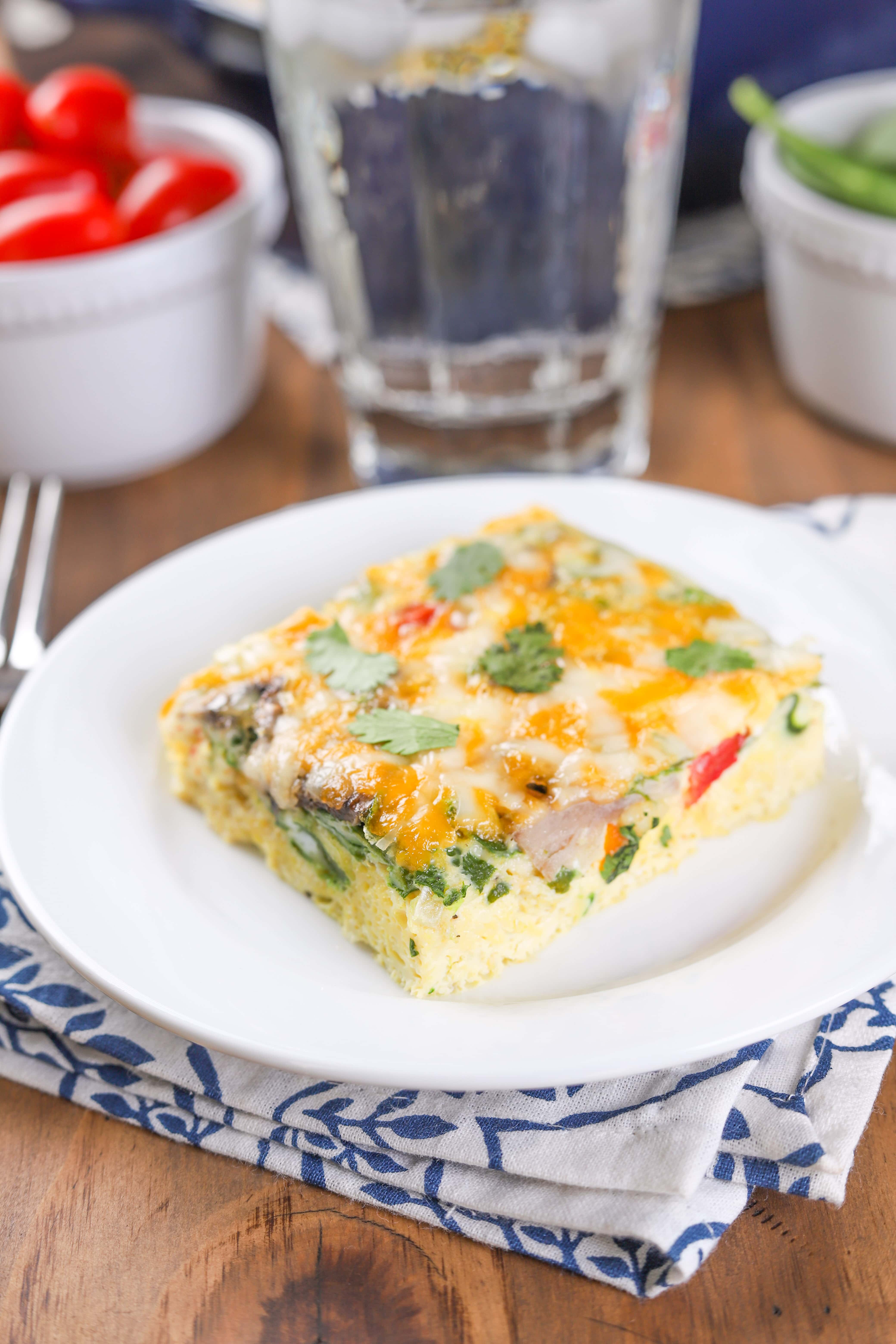 Vegetable Egg Casserole Recipe