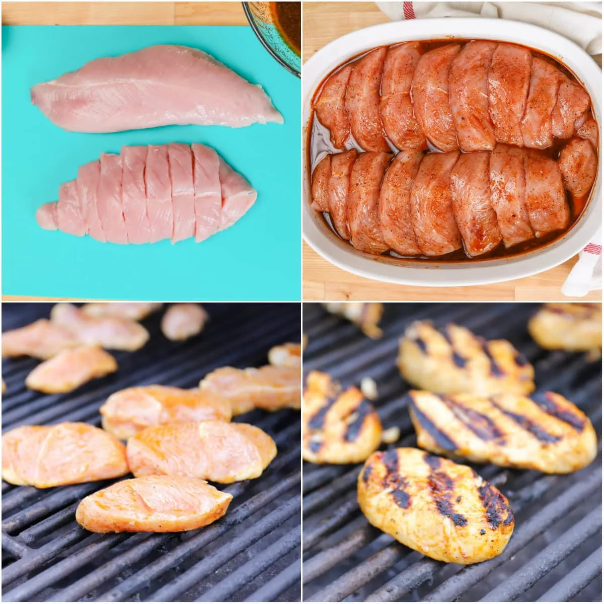 Steps to Grilled Turkey Tenders