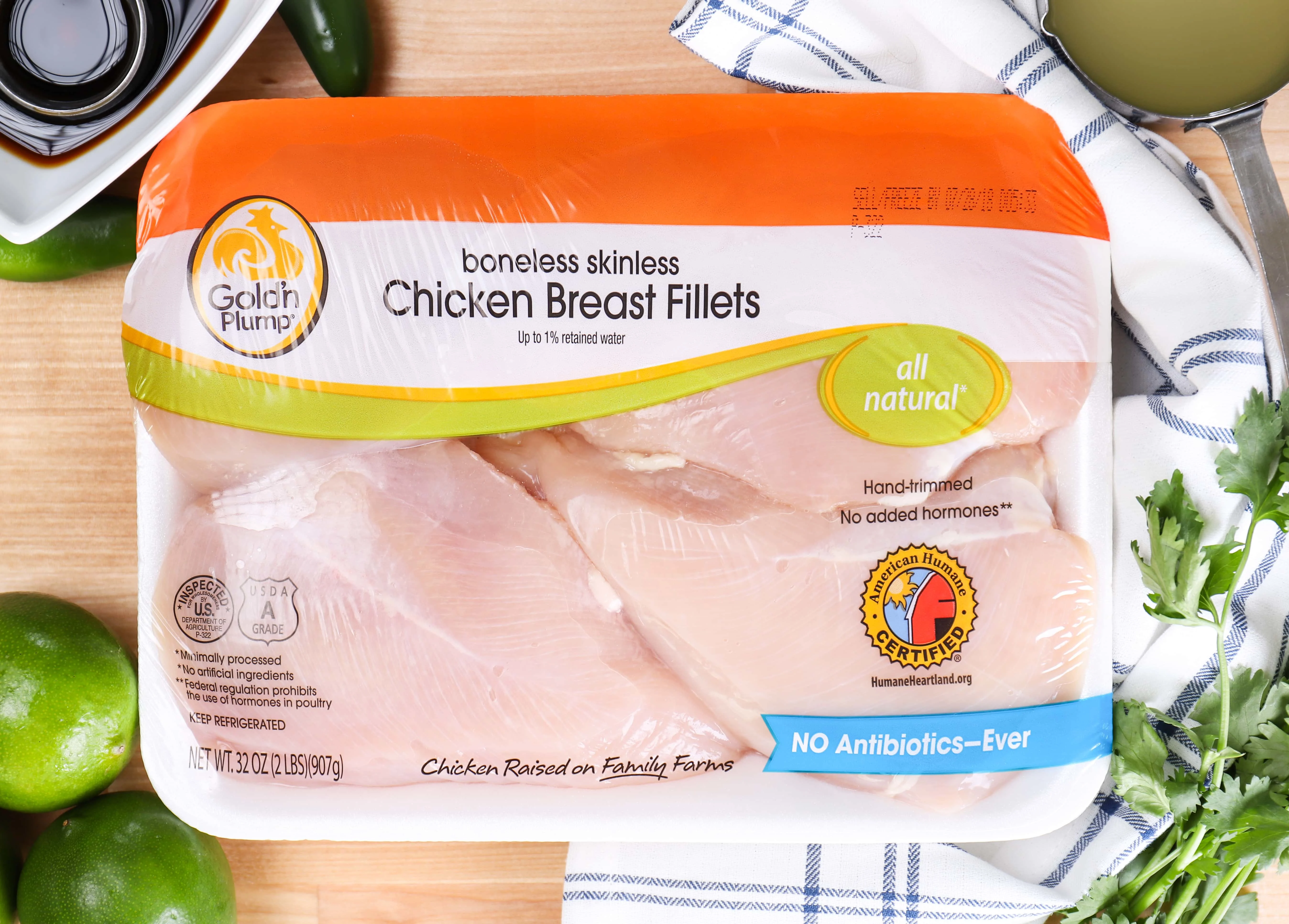 Gold'n Plump Boneless Skinless Chicken Breast Fillets