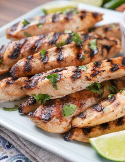 Grilled Pineapple Chicken Strips Recipe