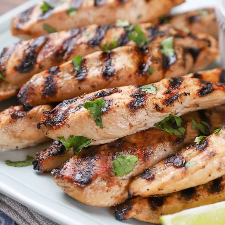 Grilled Pineapple Chicken Strips Recipe