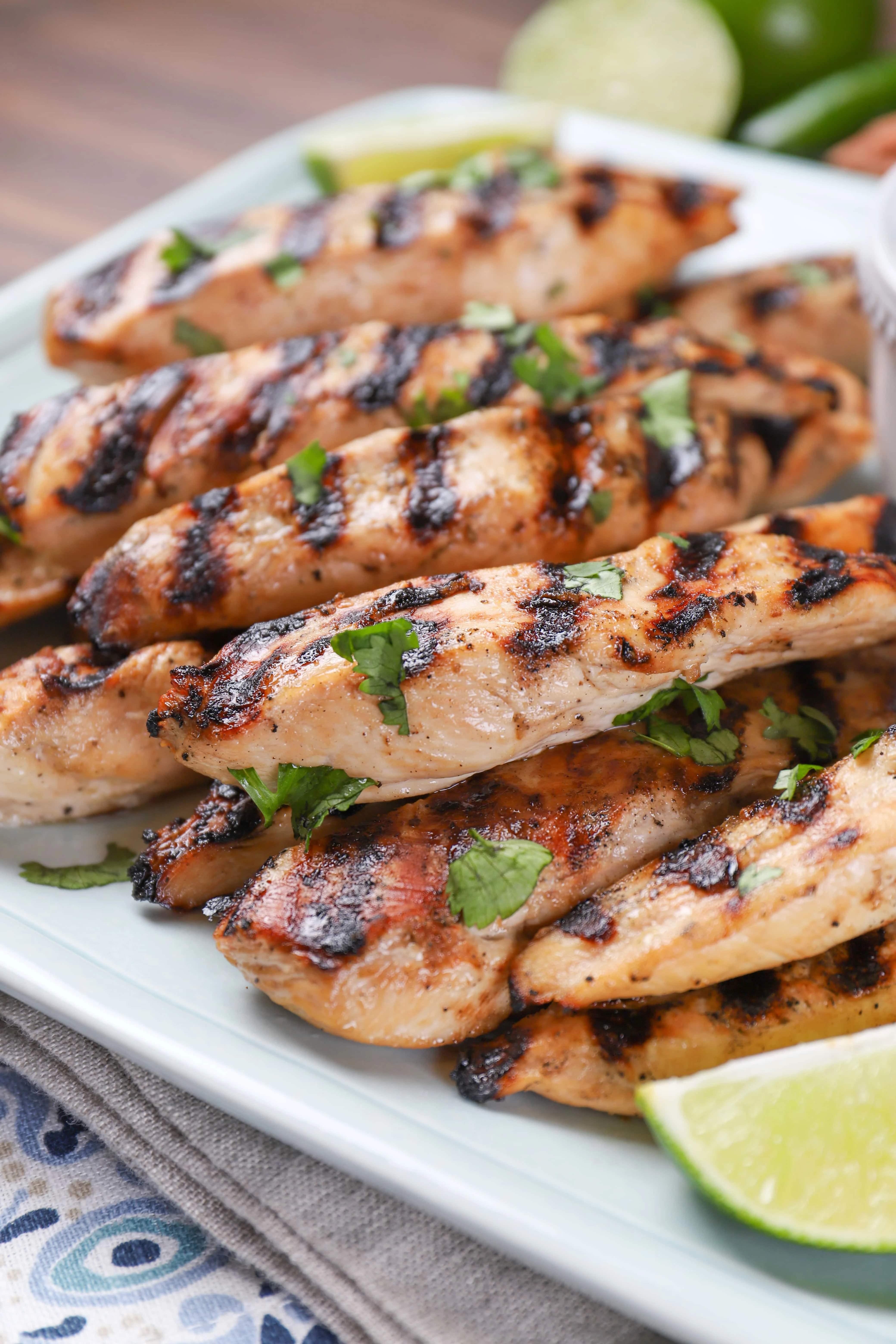 Grilled Pineapple Chicken Strips Recipe