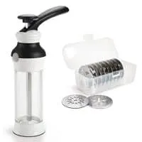 OXO Good Grips Cookie Press with Stainless Steel Disks and Storage Case