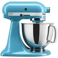KitchenAid KSM150PSCL Artisan Series 5-Qt. Stand Mixer with Pouring Shield - Crystal Blue