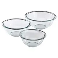 Pyrex Glass Mixing Bowl Set 