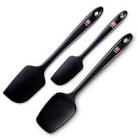 DI ORO 3-Piece Spatula Set 600 degreeF Heat Resistant 