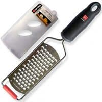 Di Oro Stainless Steel Handheld Cheese Grater, Dishwasher Safe