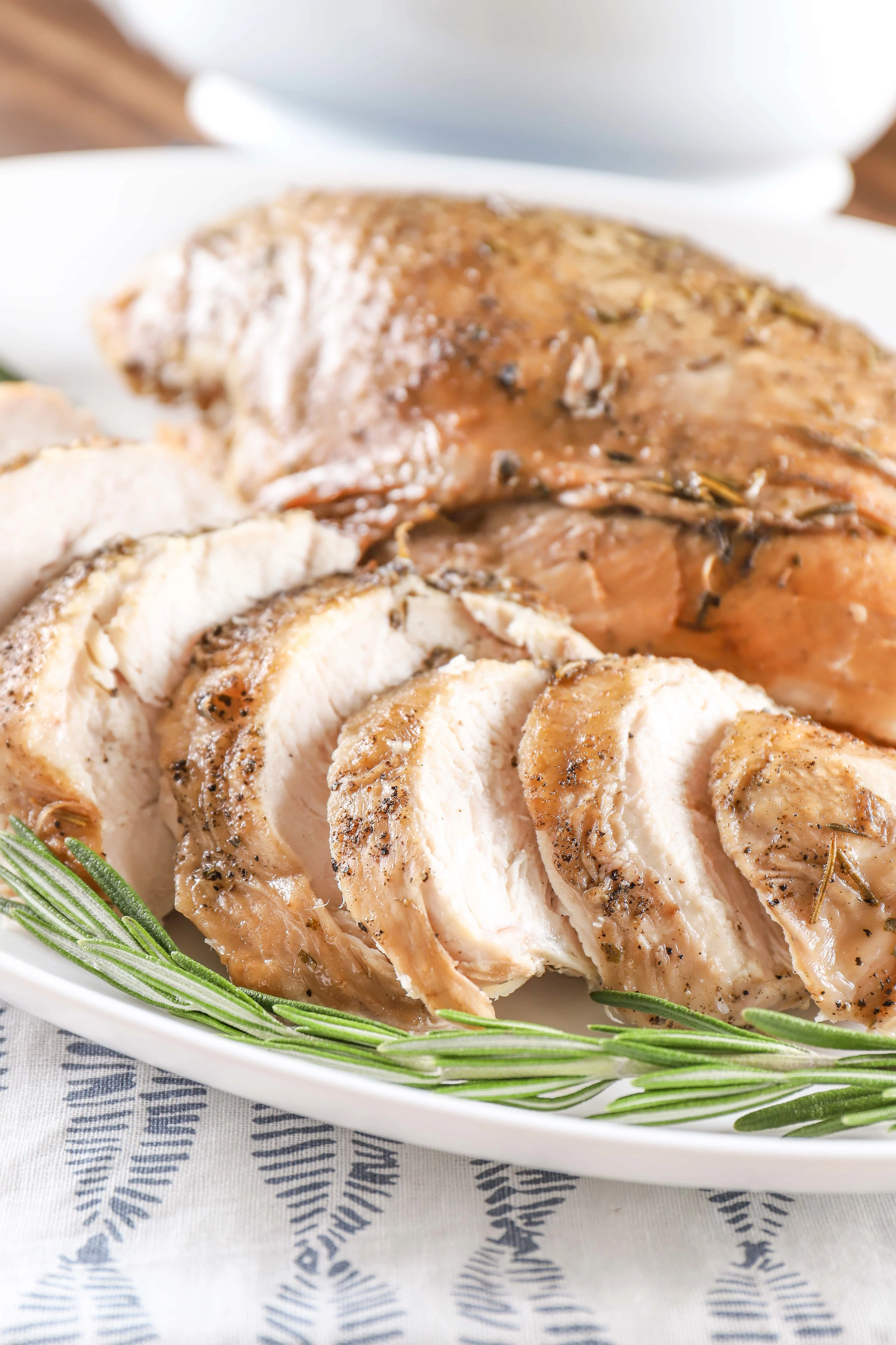 Slow Cooker Spiced Apple Cider Brined Turkey Breast Recipe