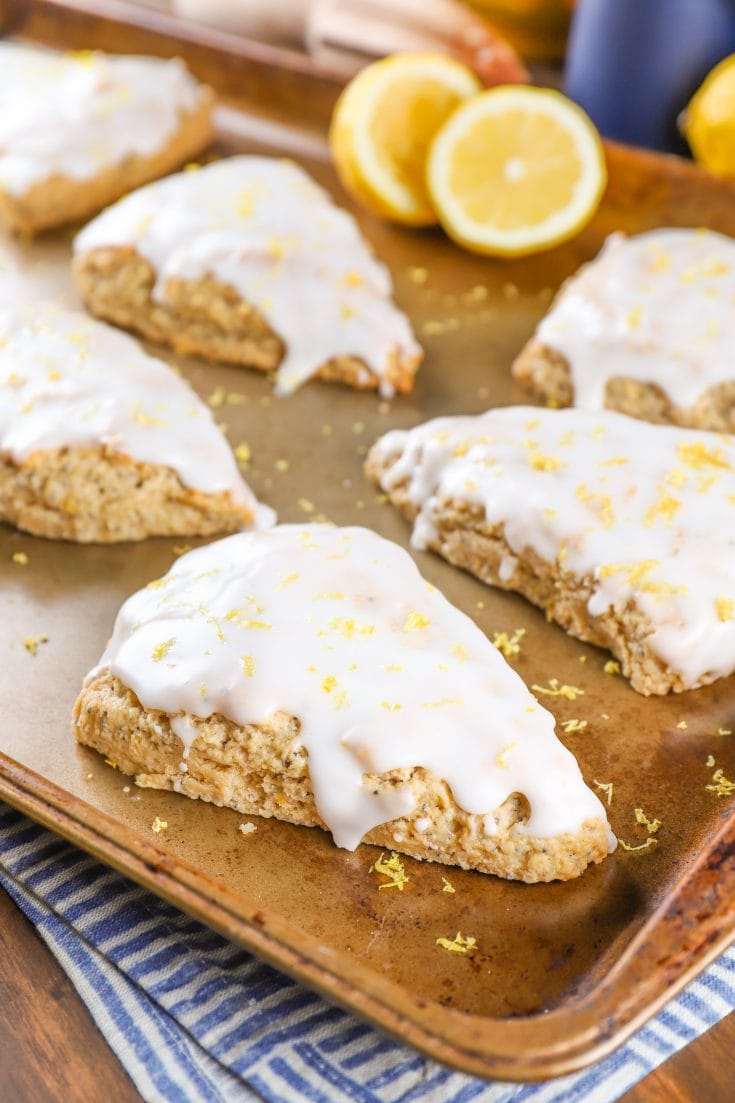Lemon Poppy Seed Scones A Kitchen Addiction